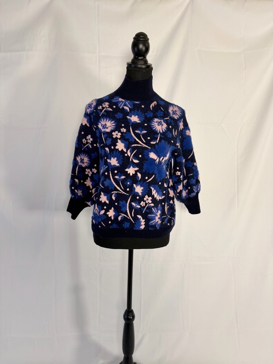 Ted Baker London Sweaters - Ted Baker Claudan Jaquard Sweater, size 1.  See size chart.